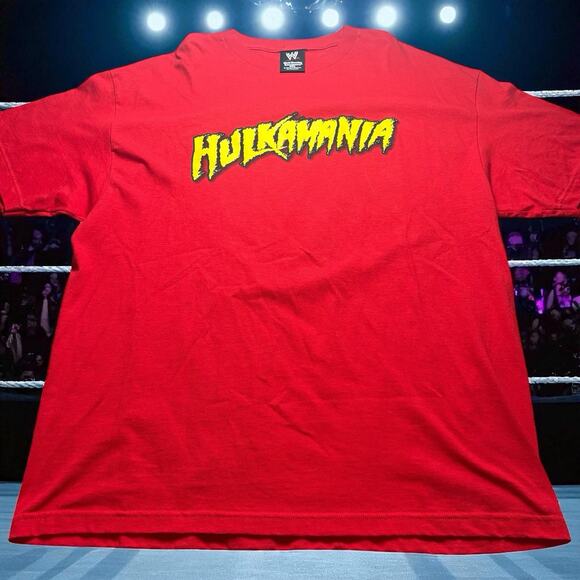 Vintage 2002 WWE WWF Hulk Hogan Hulkamania It’s Running Wild XXL Men’s T-Shirt - Picture 1 of 7
